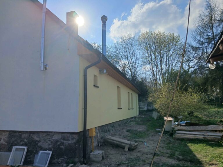 Wydłużenie połaci dachowej